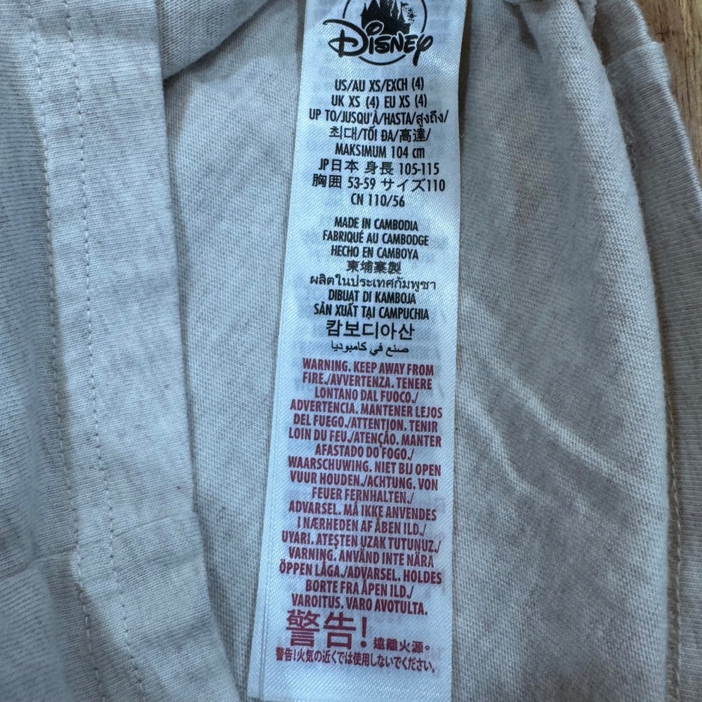 Disney Parks The Lion King Graphic Tank Top Kids Size 4 XS Gray Simba Scar Pumba - Picture 3 of 6